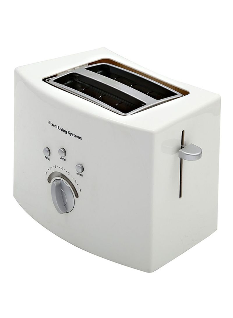 Two Slot Toaster HTOE10 White